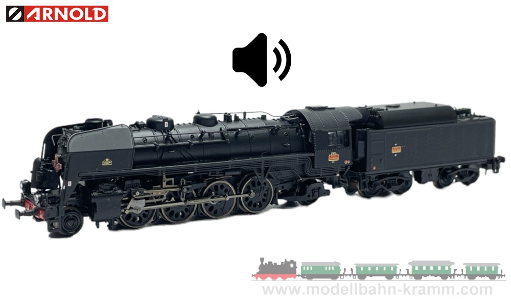 Arnold 2481S, EAN 5055286675188: SNCF, 141R 1173 steam locomotive, Mistral, boxpok wheels, bla