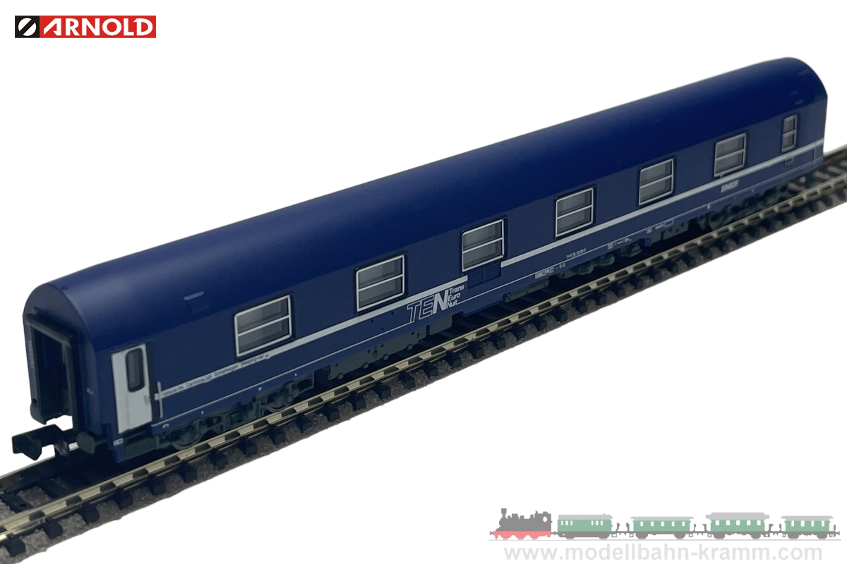 Arnold 4405, EAN 5055286701900: N Set T2 Schlafwagen 2-teilig SNCF