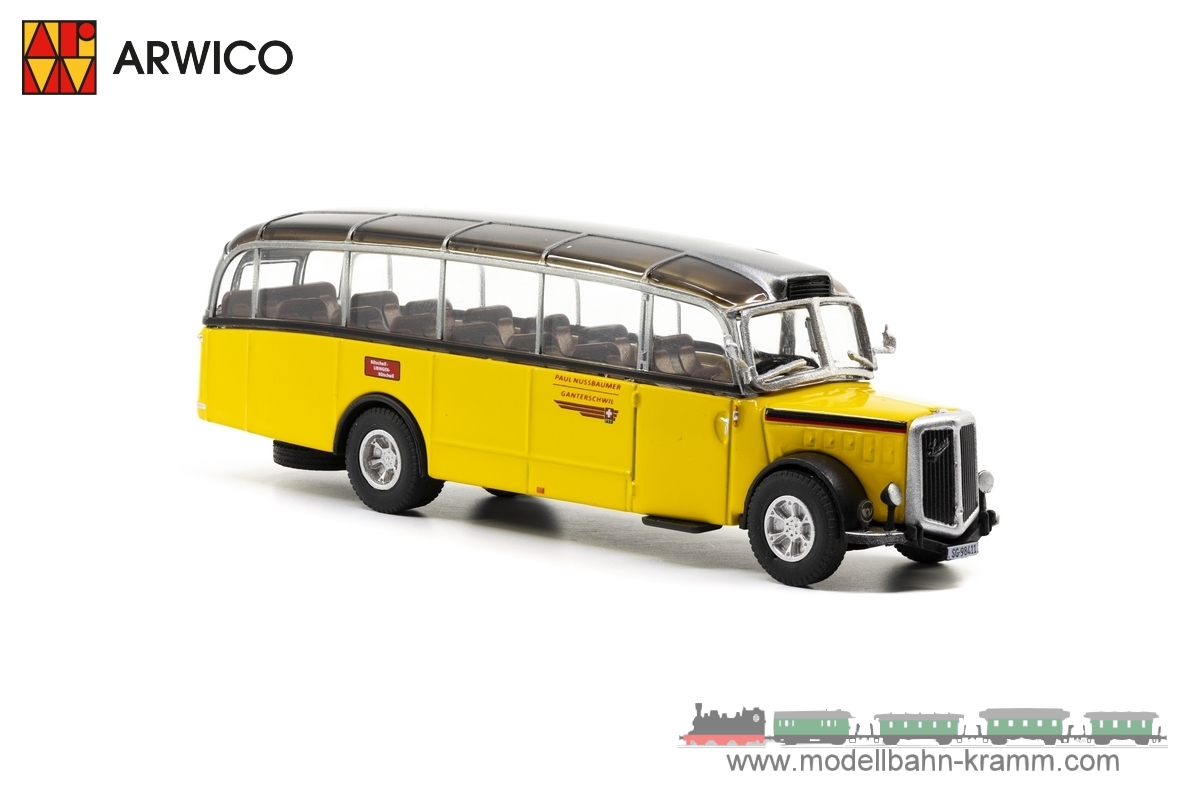 ACE Arwico 85.002011, EAN 8900672020110: Saurer L4C Alpenwagen IIIa PT