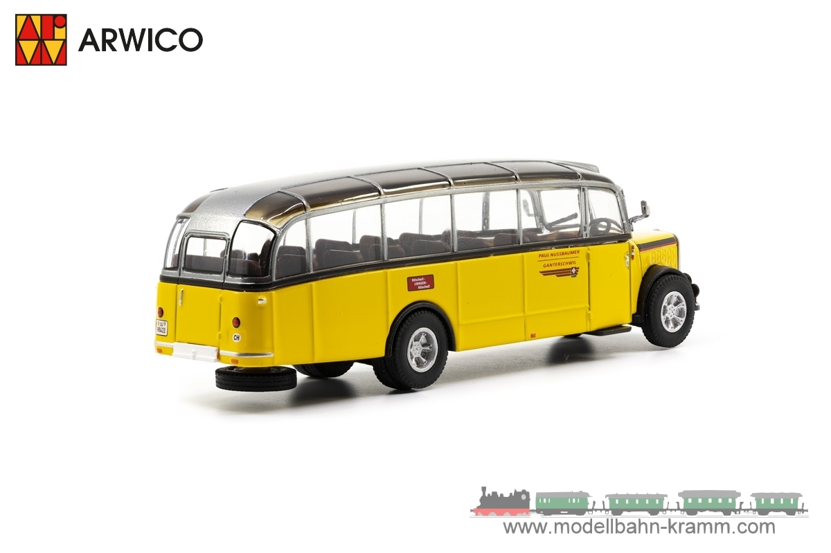 ACE Arwico 85.002011, EAN 8900672020110: Saurer L4C Alpenwagen IIIa PT