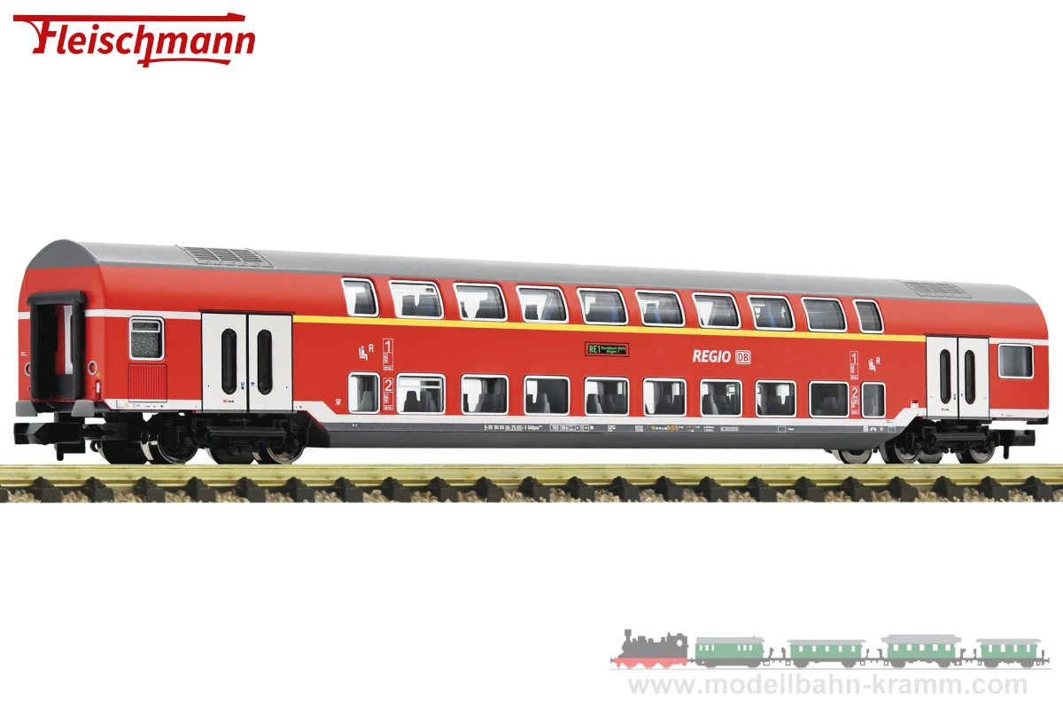 Fleischmann 862705, EAN 4005575256667: N Doppelstockwagen 1./2. Klasse, DBAG