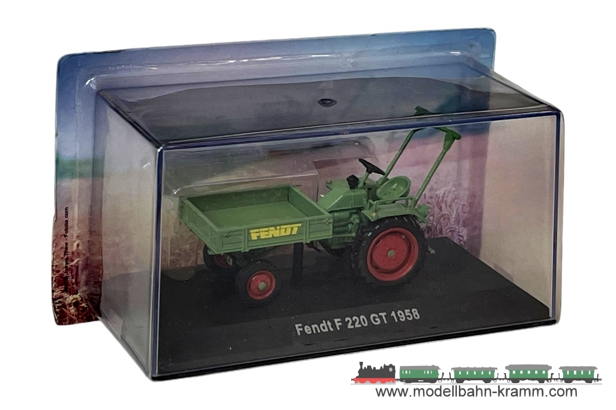 Hachette/Atlas G1627016, EAN 2000075711991: Fendt F 220 GT 1958 grün