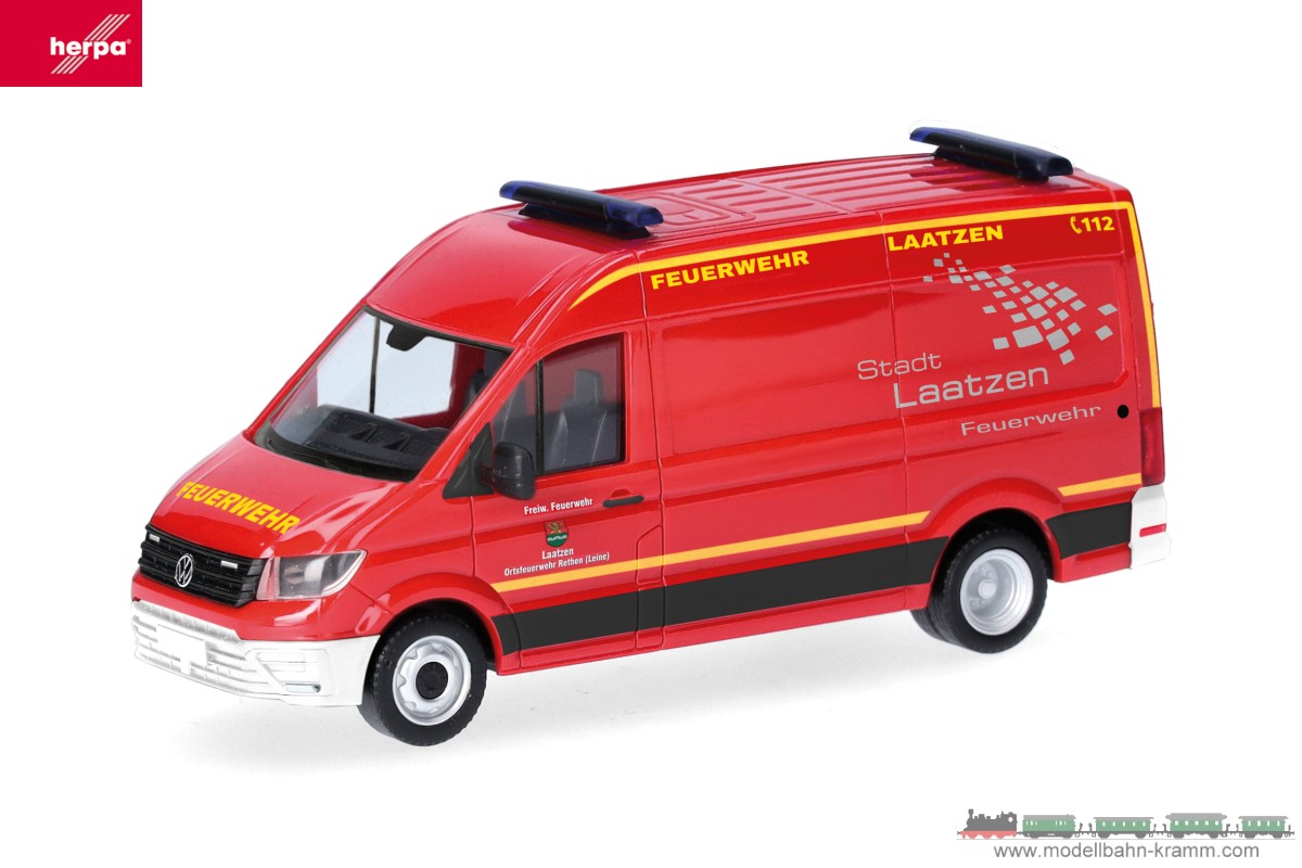 Herpa 098236, EAN 4013150098236: VW Crafter Kast. HD FW Laatze