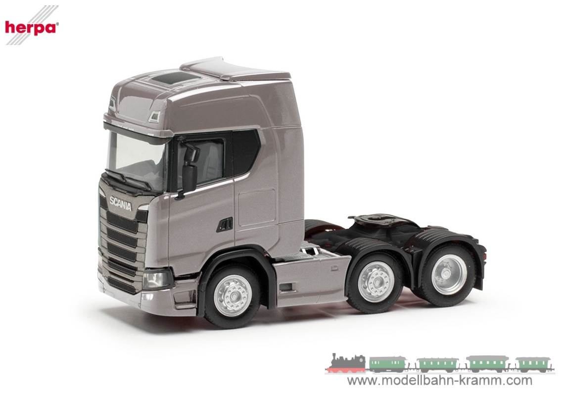 Herpa 307543-004, EAN 4013150353977: Scania CS 20 HD ZM 3a, grau