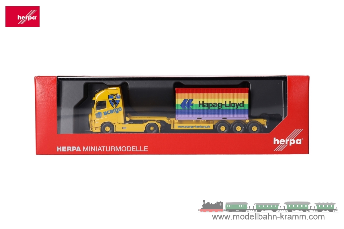 Herpa 317436, EAN 4013150317436: Volvo FH Cont-SZG argargo