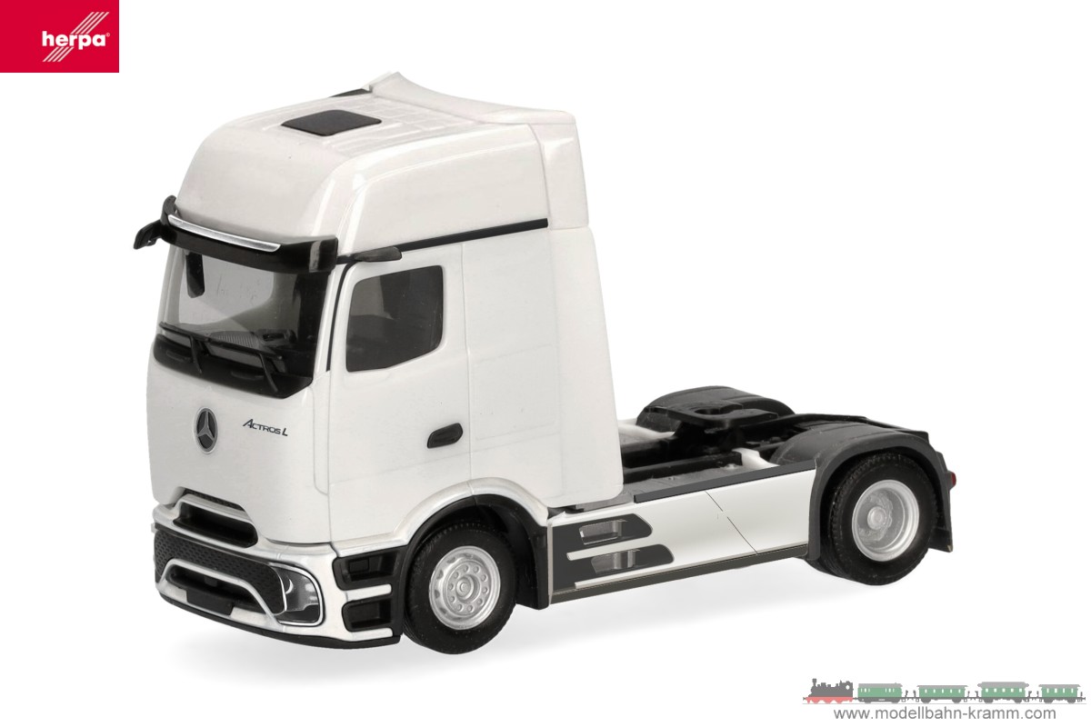 Herpa 318365, EAN 4013150318365: MB Actros L (2023) Zgm 2a wei