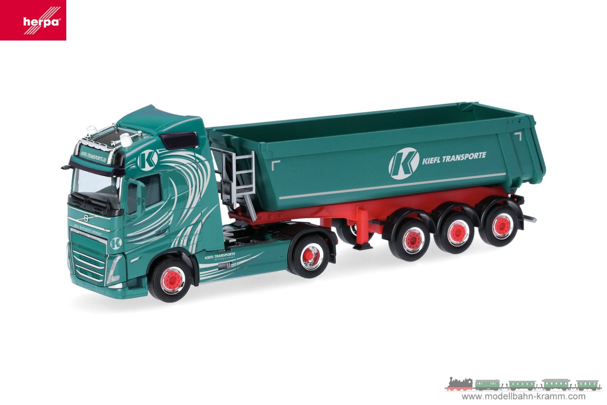 Herpa 318525, EAN 4013150318525: Volvo FH GL 2020 Kipp-Sz Kief