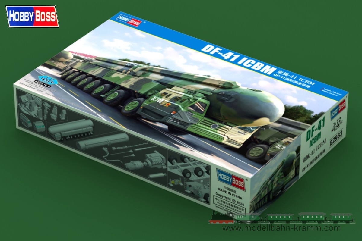 Hobby Boss 82963, EAN 6939319229632: 1:72 DF-41 ICBM