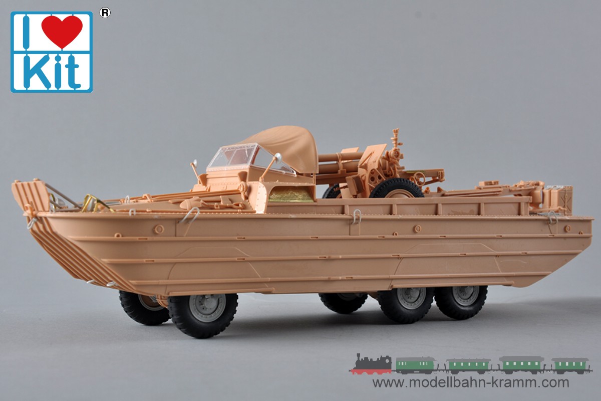 ILOVEKIT 63540, EAN 9580208635408: 1:35 GMC DUKW 353 / 105mm