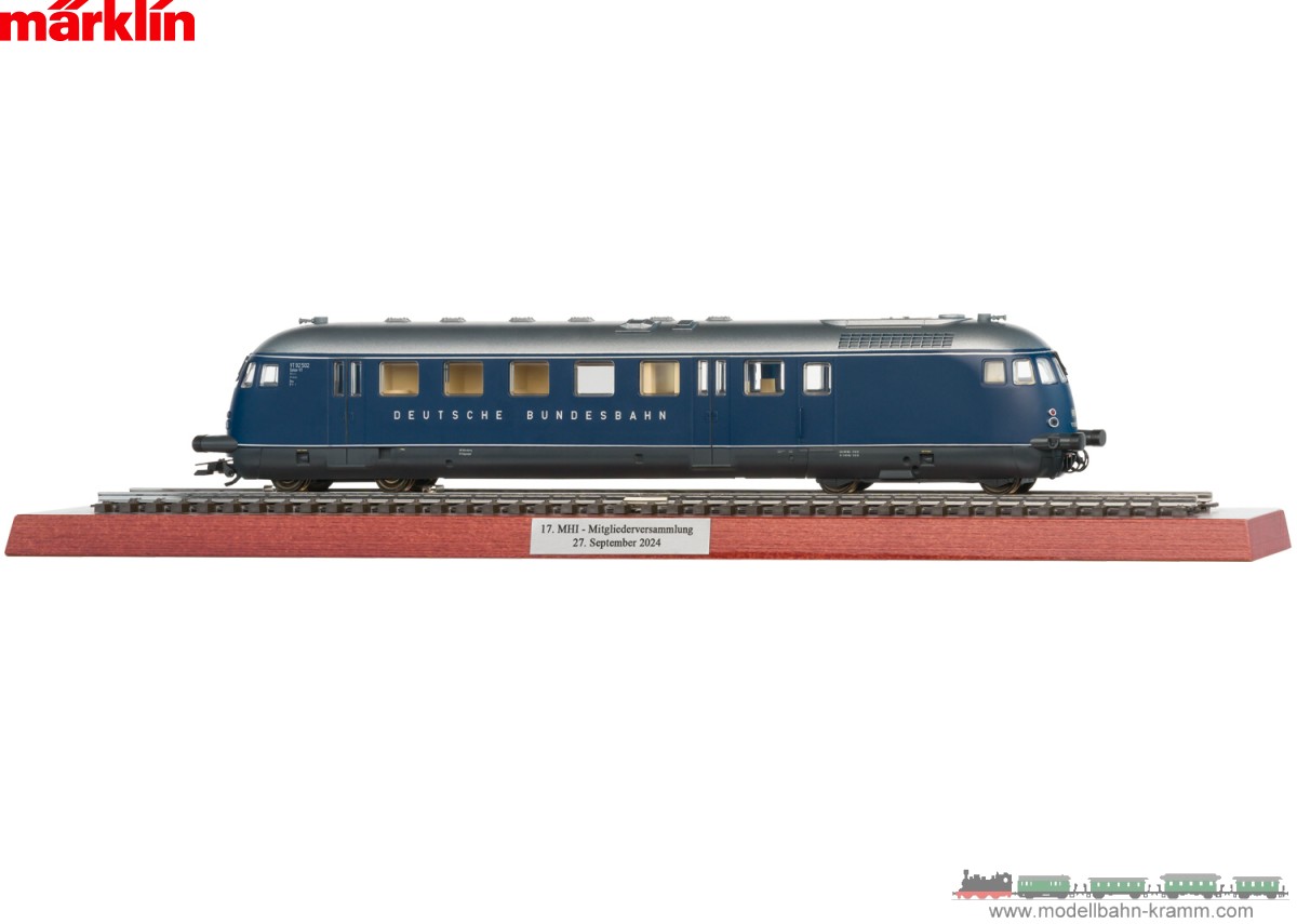 Märklin 39698, EAN 4001883396989: H0 Sound Salon-Triebwagen Baureihe VT 92.5 DB