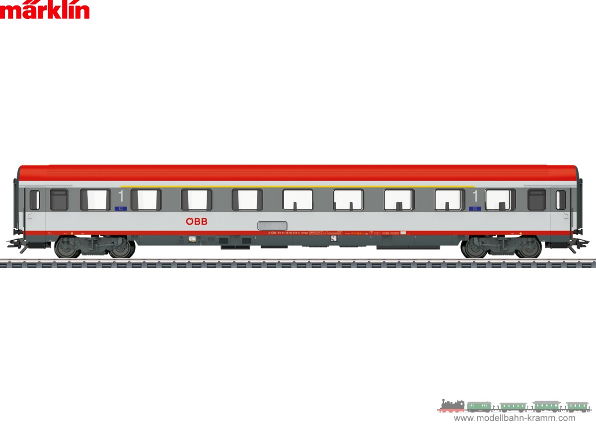 Märklin 42732, EAN 4001883427324: H0 Reisezugwagen Ampz ÖBB