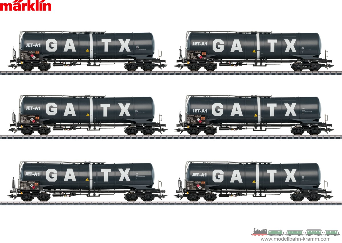 Märklin 47546, EAN 4001883475462: Type Zans Tank Car Set