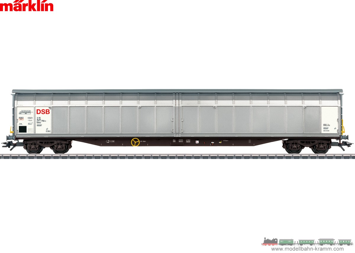 Märklin 48057, EAN 4001883480572: H0 Großraum-Schiebewandwagen Habbins DSB