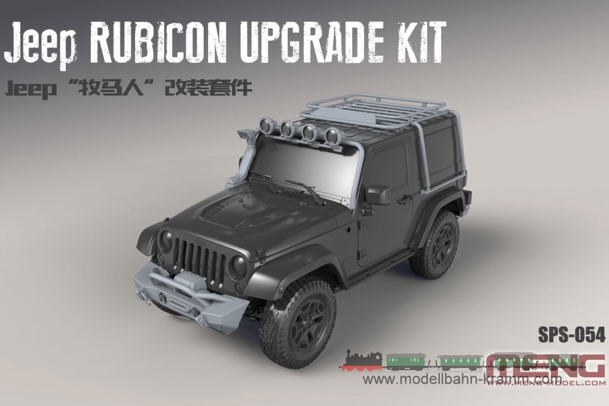 Meng Model SPS-054, EAN 4897038551774: 1:35 Jeep Rubicon Upgrade Kit