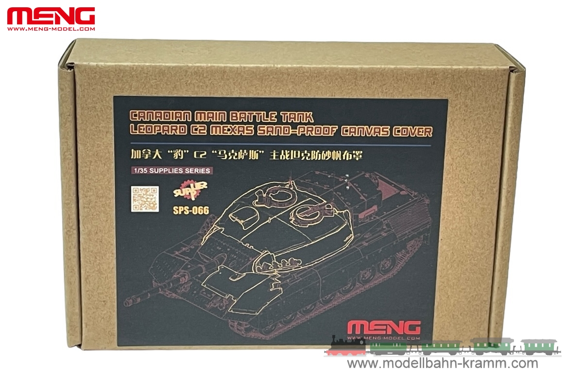 Meng Model SPS-066, EAN 4897038552214: 1:35 MEXAS Sand Proof Cover (Leopard)