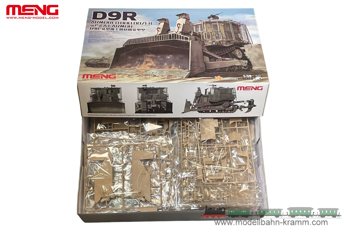 Meng Model SS-010, EAN 4897038550944: 1:35 D9R Armored Bulldozer