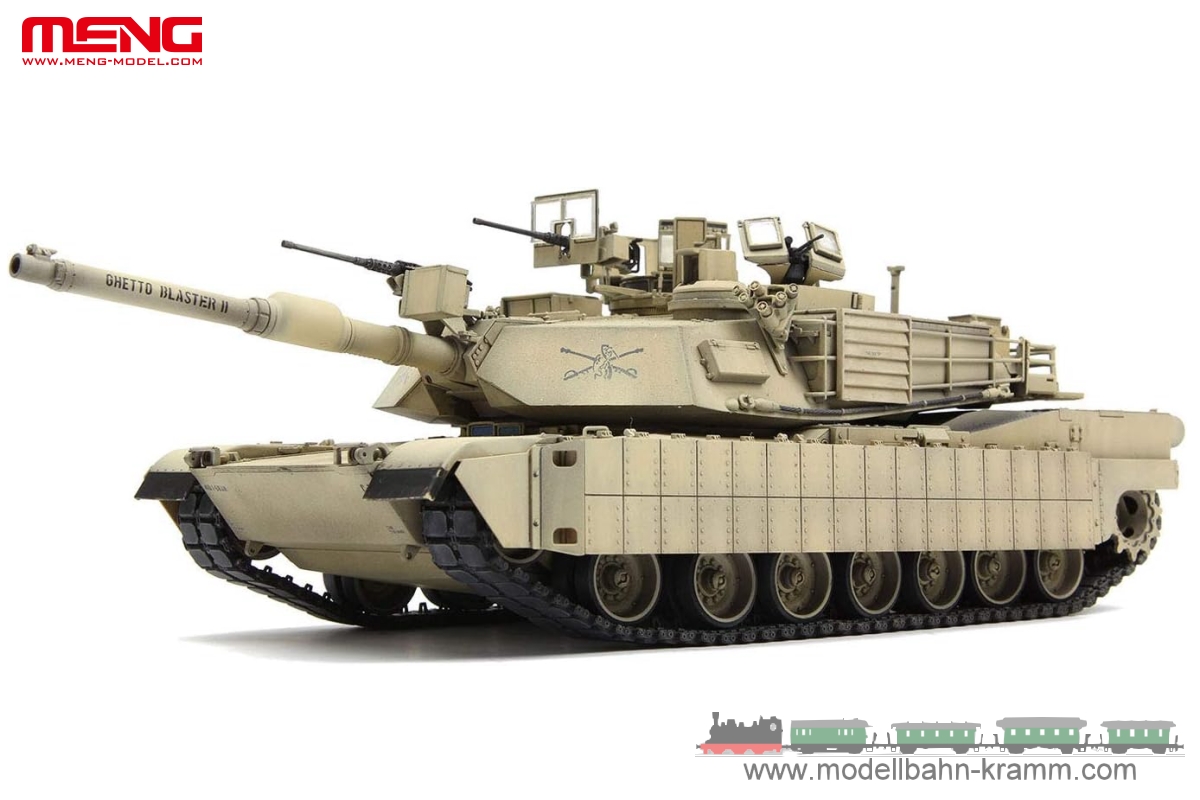 Meng Model TS-026, EAN 4897038550951: 1:35 M1A2 Abrams Tusk I/Tusk II