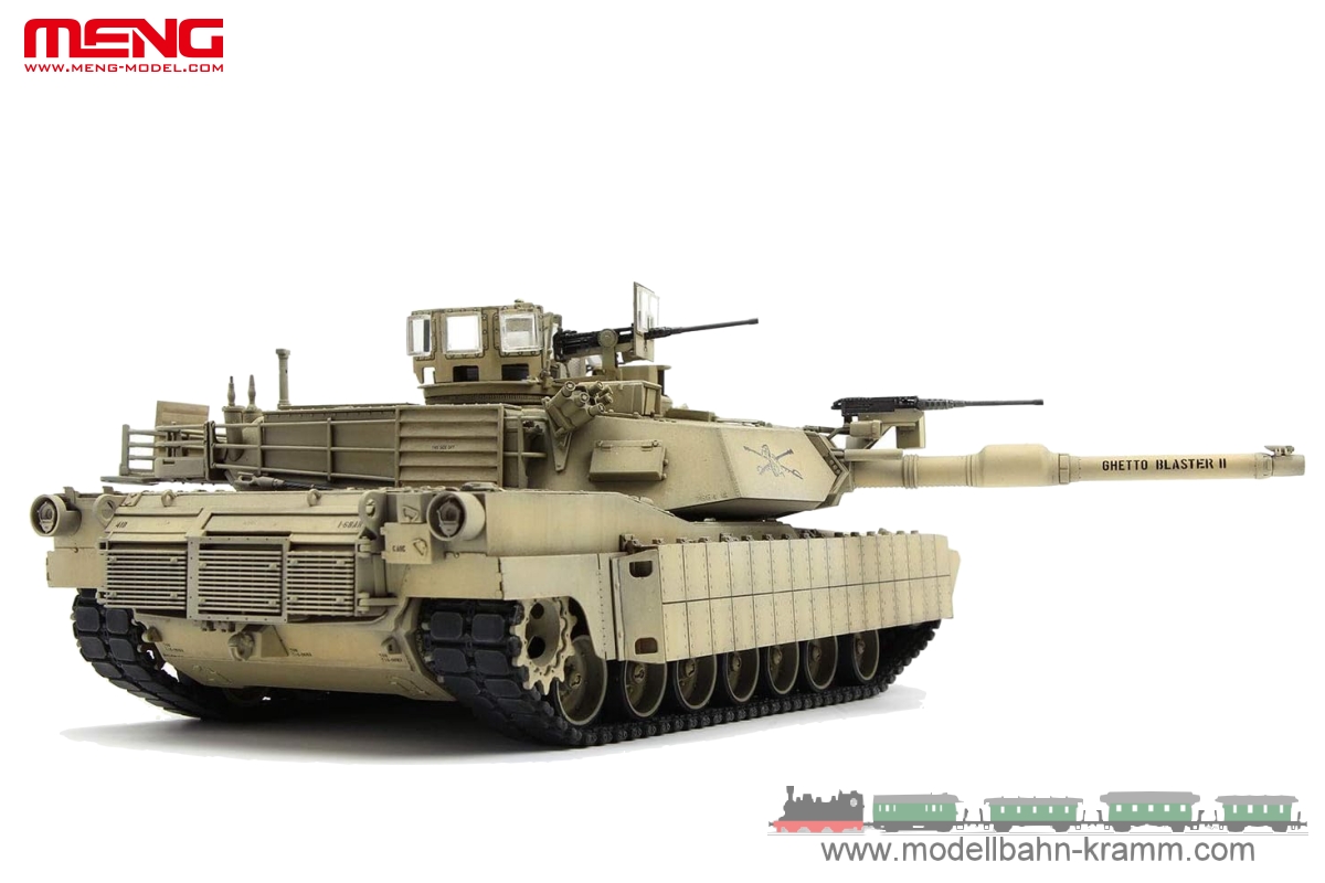 Meng Model TS-026, EAN 4897038550951: 1:35 M1A2 Abrams Tusk I/Tusk II