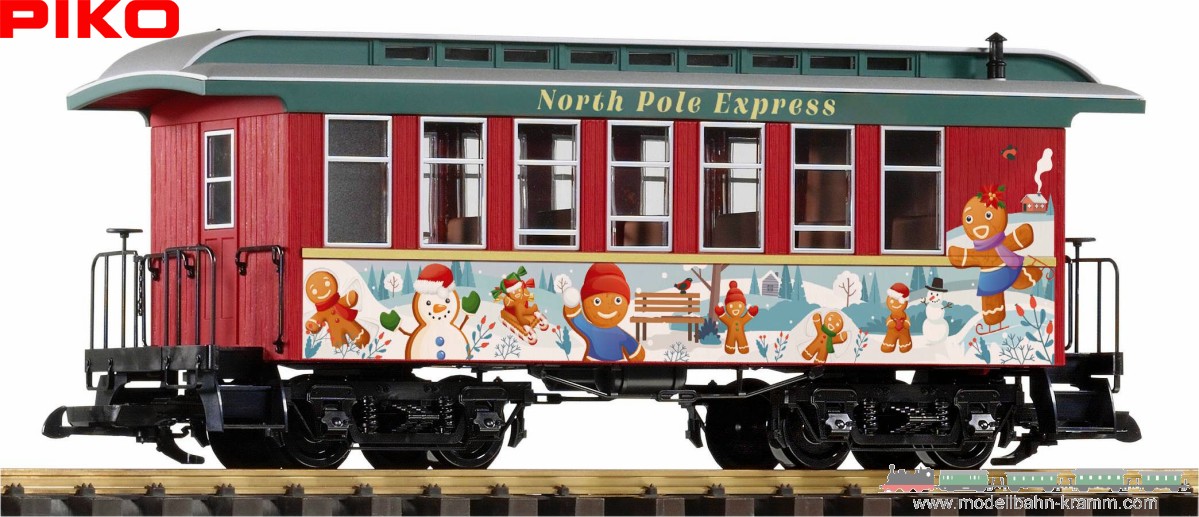 Piko 38669, EAN 4015615386698: G Personenwagen North Pole Express