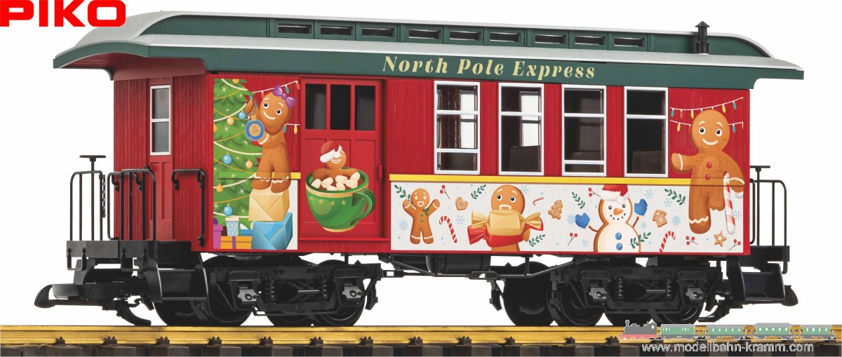 Piko 38671, EAN 4015615386711: G Personen-/Packwagen North Pole Express