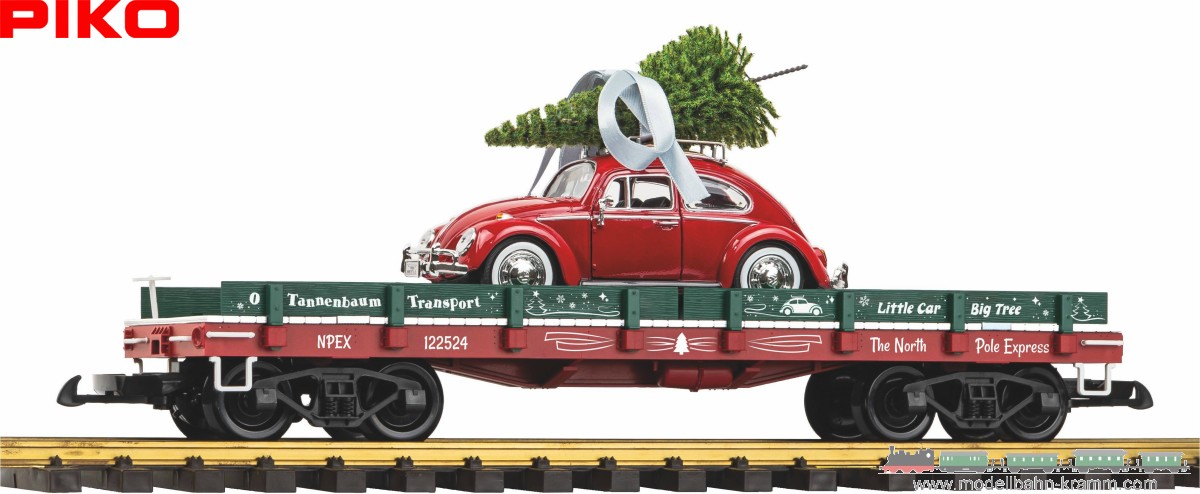 Piko 38794, EAN 4015615387947: G Autotransportwagen Weihnachten