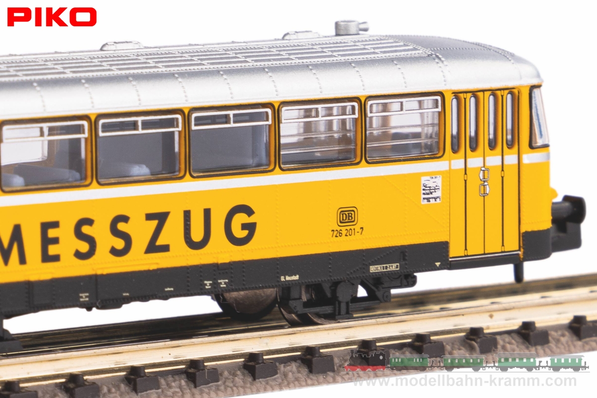 Piko 40254, EAN 4015615402541: N analog Schienenbus mit Steuerwagen Gleismesszug DB AG