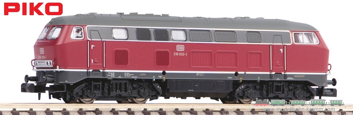 Piko 40529, EAN 4015615405290: N Sound Diesellokomotive BR 216 DB IV