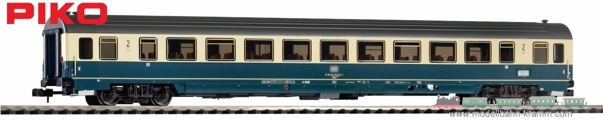 Piko 40665, EAN 4015615406655: N IC Großraumwagen DB
