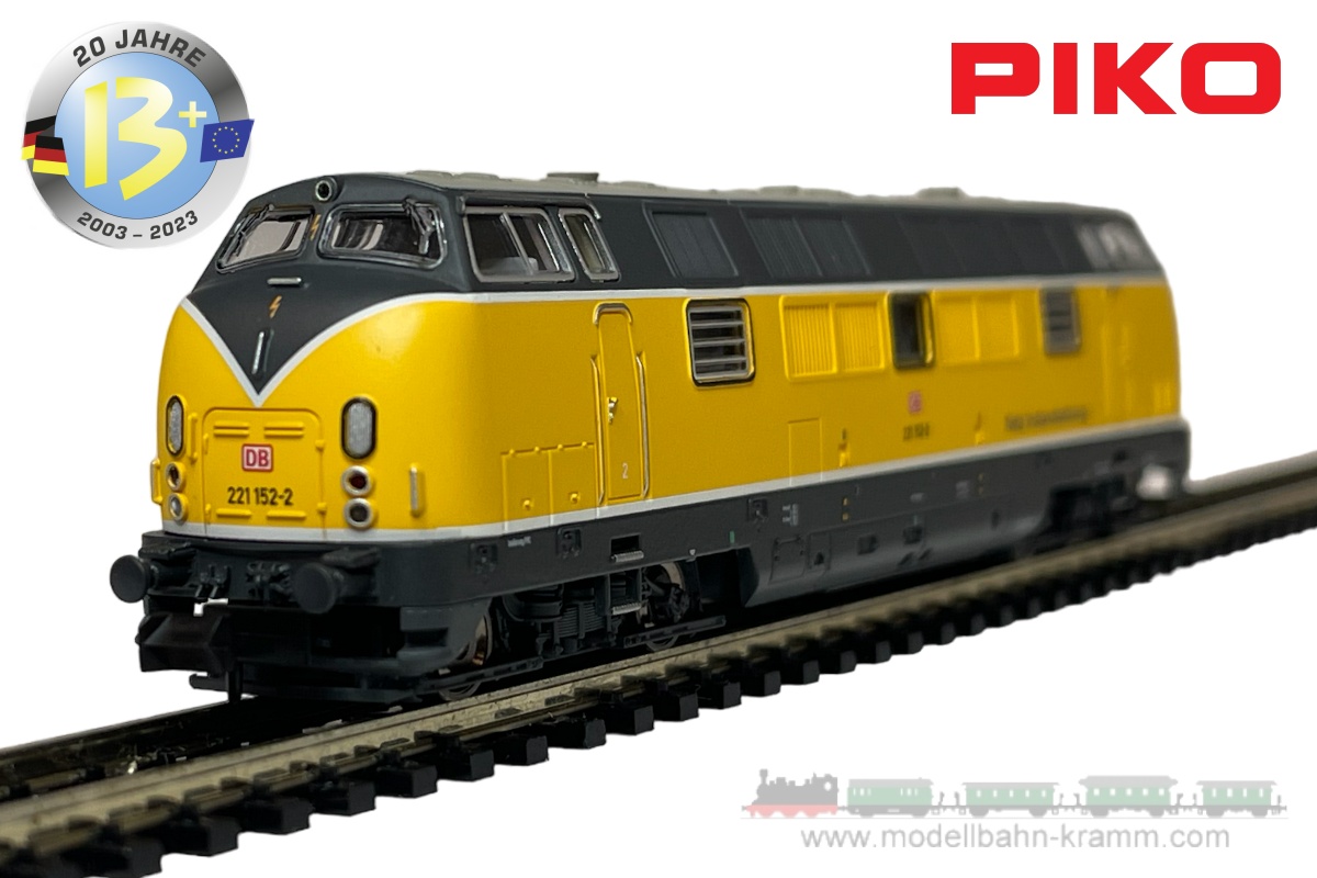 Piko 71608, EAN 4015615716082: N analog diesel locomotive BR 221 152-2 network repair DBAG