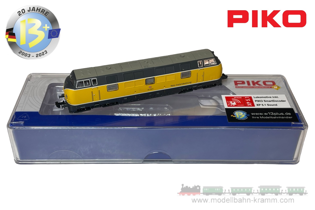 Piko 71609, EAN 4015615716099: N sound diesel locomotive BR 221 152-2 network repair DBAG