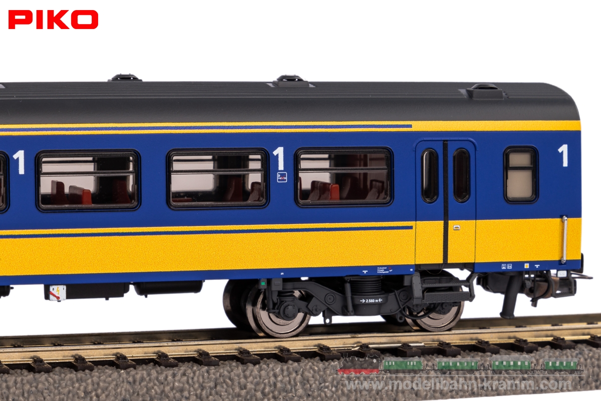 Piko 97630, EAN 4015615976301: H0 DC Personenwagen ICR 1. Klasse NS