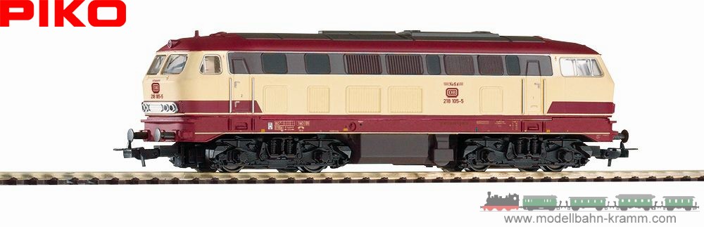 Piko 98547B, EAN 4066601331147: H0 DC analog Diesellok BR 218 TEE Farbgebung NeSa