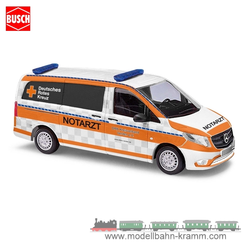 Busch-Automodelle 51108, EAN 2000075715975: Mercedes Vito, DRK Verden