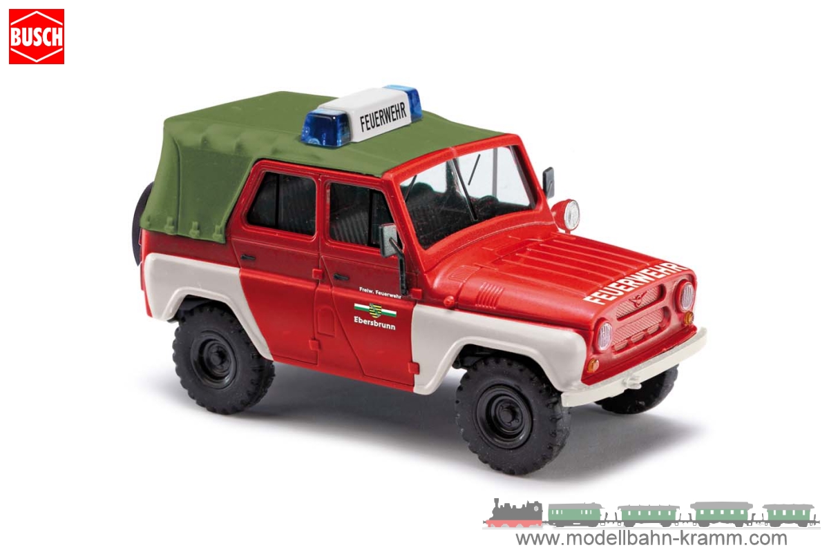 Busch-Automodelle 52119, EAN 2000075658777: UAZ 469 FW Ebersbrunn