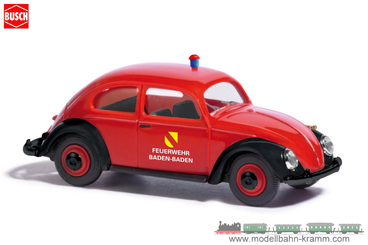 Busch-Automodelle 52913, EAN 2000075658890: VW Käfer FW Baden-Baden