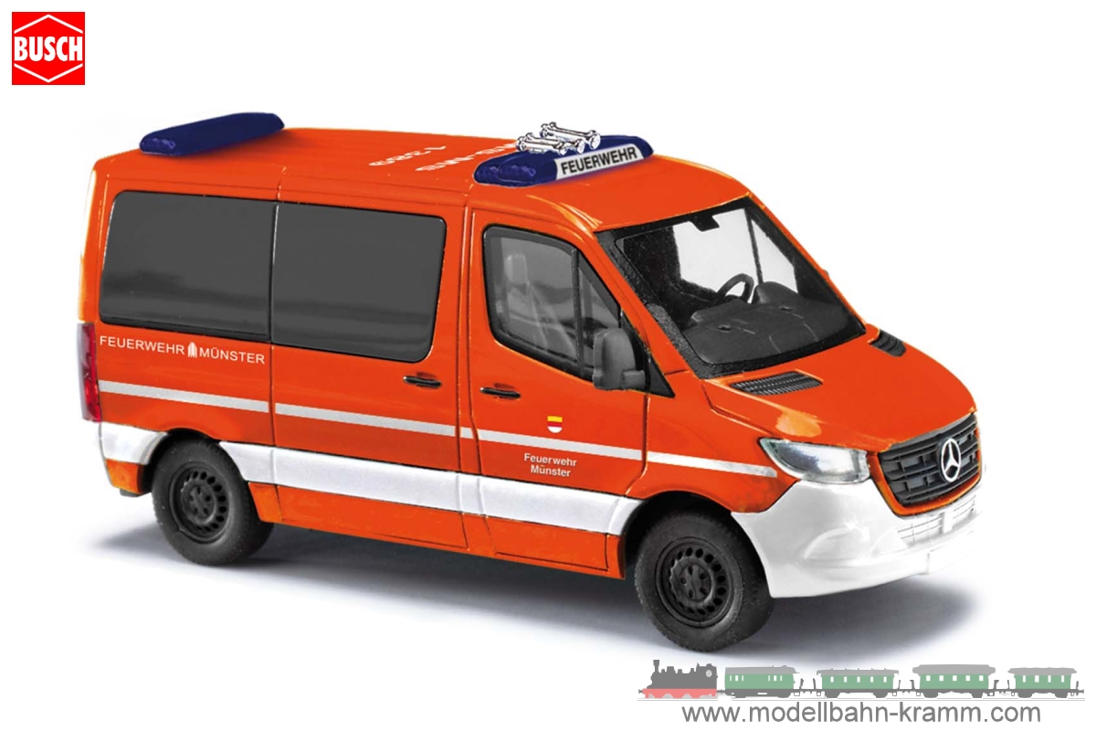 Busch-Automodelle 53451, EAN 2000075658791: MB Sprinter FW Münster