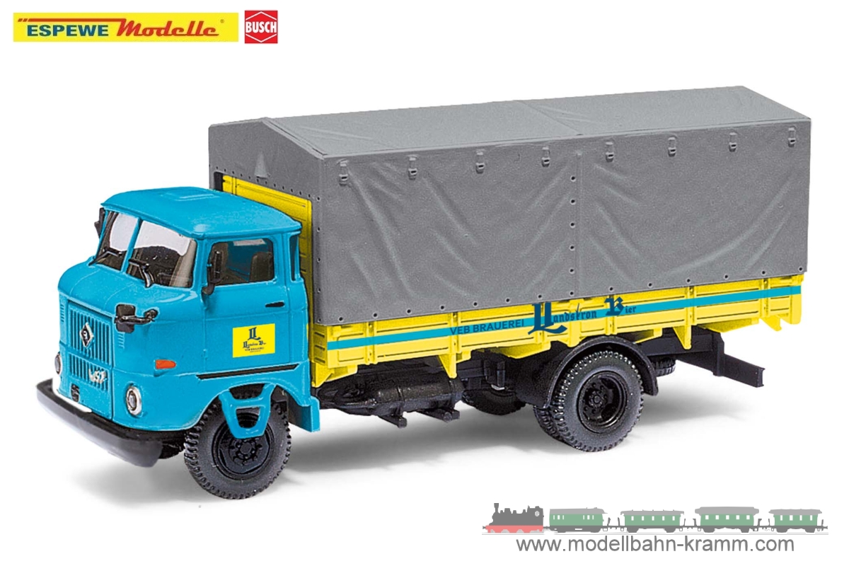 Busch-Automodelle 95196, EAN 2000075659248: IFA W50 L Sp Landksran Pils