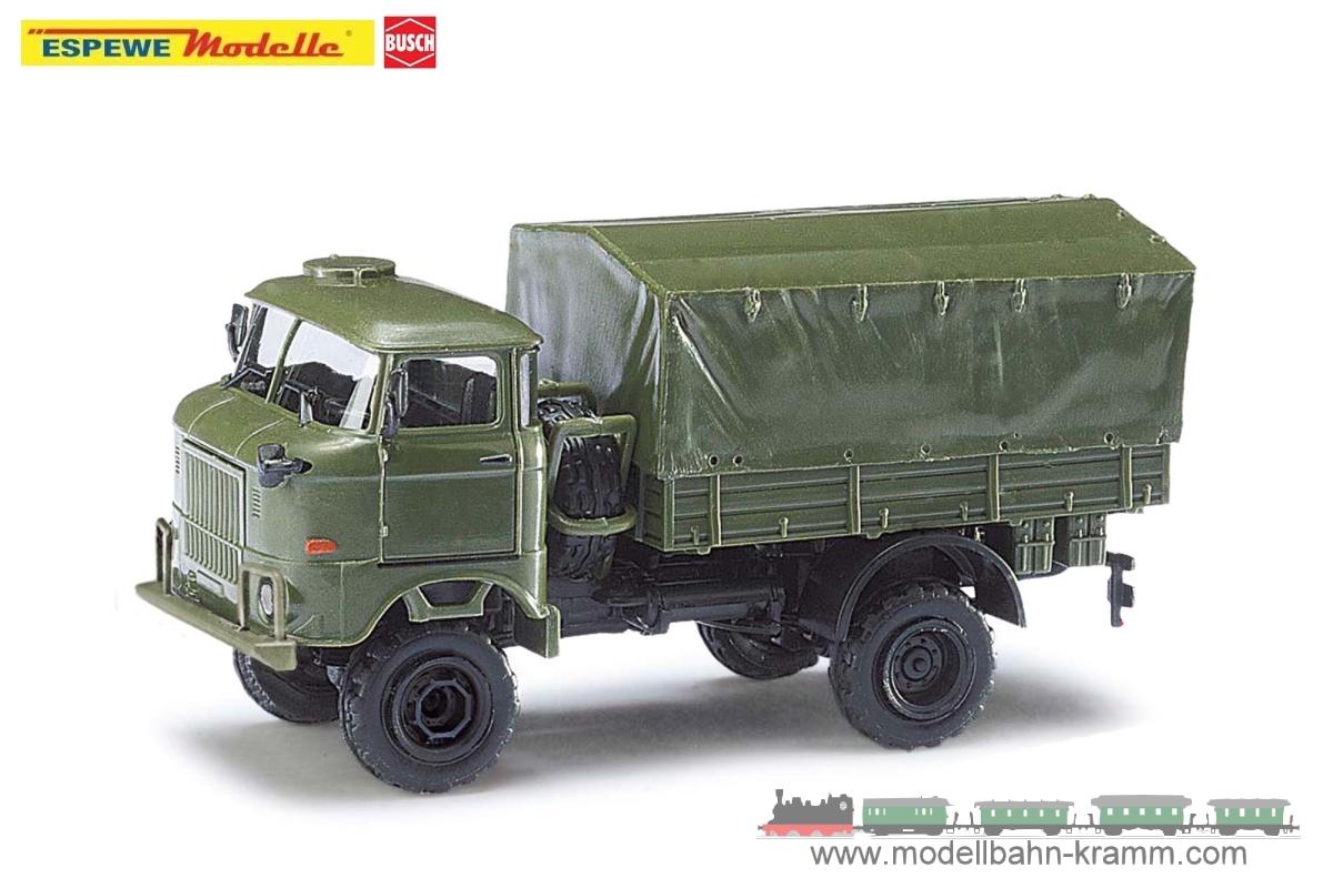 Busch-Automodelle 95284, EAN 2000075659262: IFA W50 LA/A grün