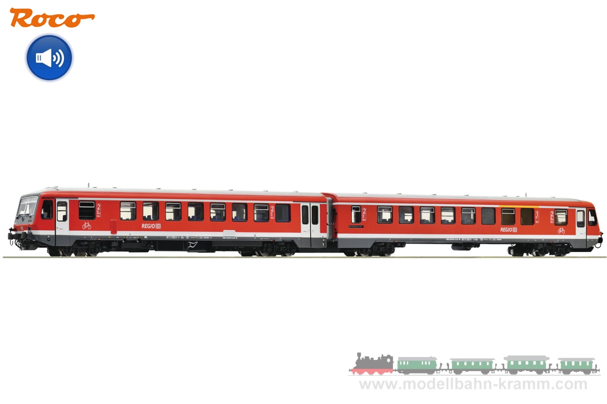 Roco 72079, EAN 9005033720797: H0 DC digital Dieseltriebzug BR 628 601-6 DB AG