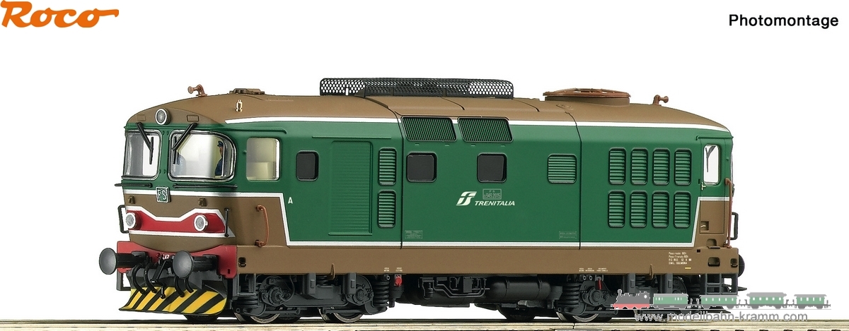 Roco 73003, EAN 9005033730031: H0 DC Sound Diesellokomotive D.343 2015, FS