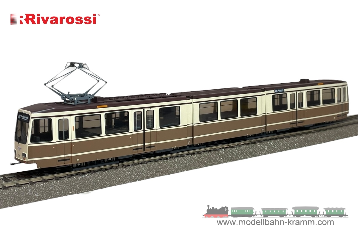 Rivarossi 2944HM, EAN 5063129018160: H0 DC Straßenbahn Typ N8 Dortmund