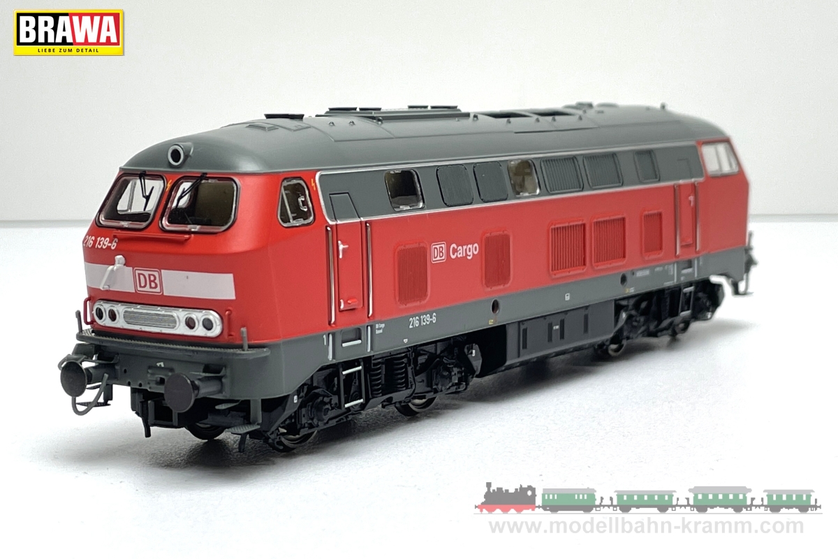 Modellbahn-Kramm: Brawa 41170 H0 DC Sound Diesellokomotive BR 216 der DB  Cargo Ep. 5, nur 377,90 €