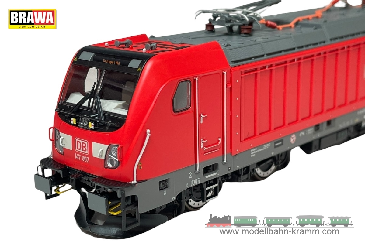 Brawa 43810, EAN 4012278438108: H0 Electric Loco BR 147 DB AG, VI, DC BAS