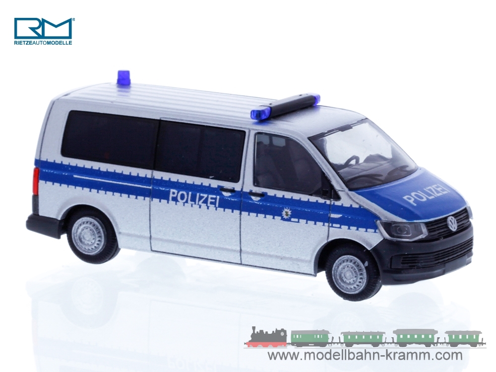 Rietze 53733, EAN 4037748537334: VW T6 Polizei Dresden