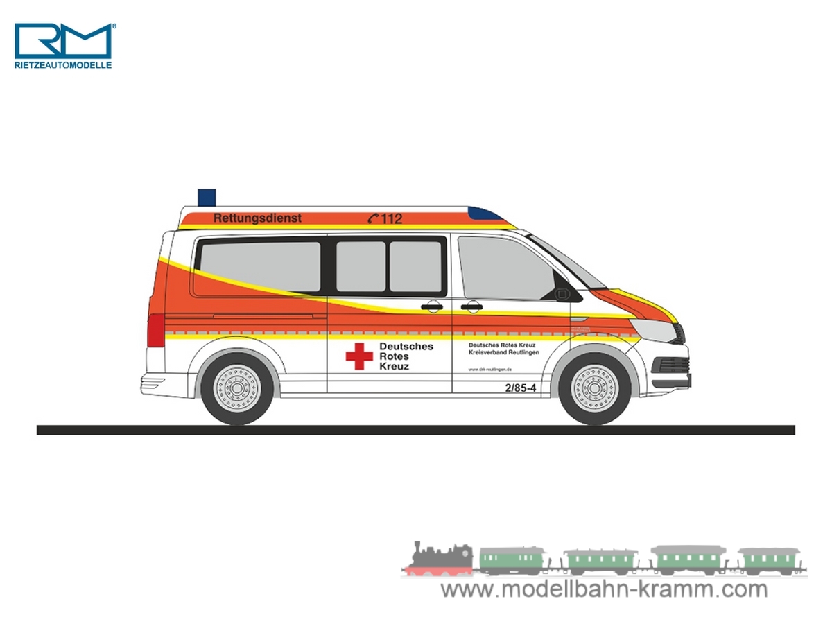 Rietze 53811, EAN 4037748538119: VW T6 DRK KW Reutingen