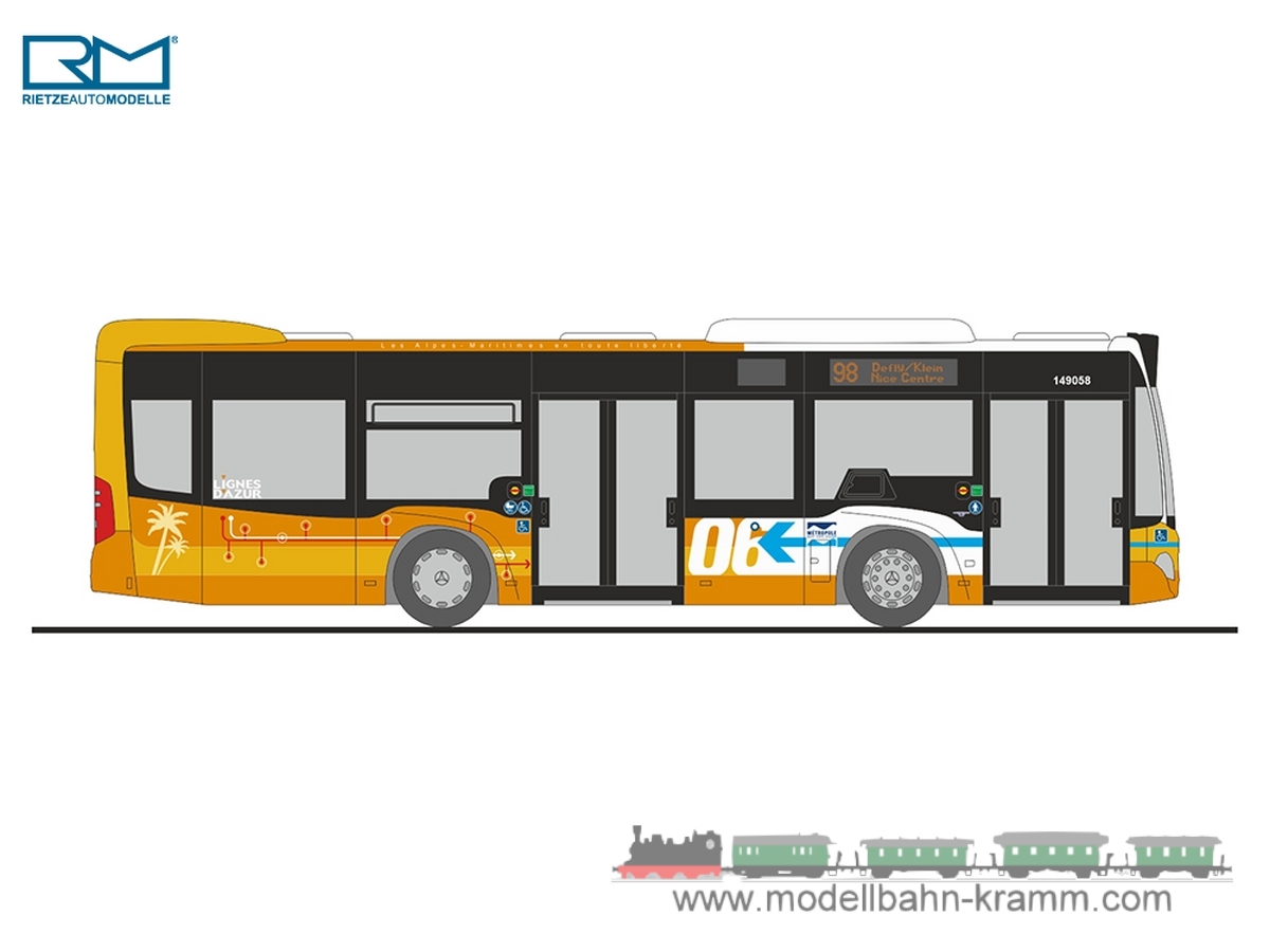 Rietze 67966, EAN 4037748679669: MB Citaro Lignes D´Azur