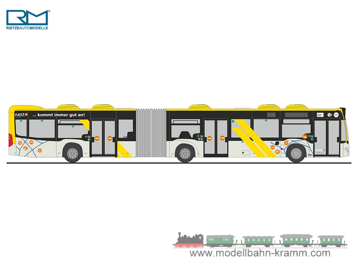 Rietze 73587, EAN 2000075657497: Citaro G WVK Geilenkirchen