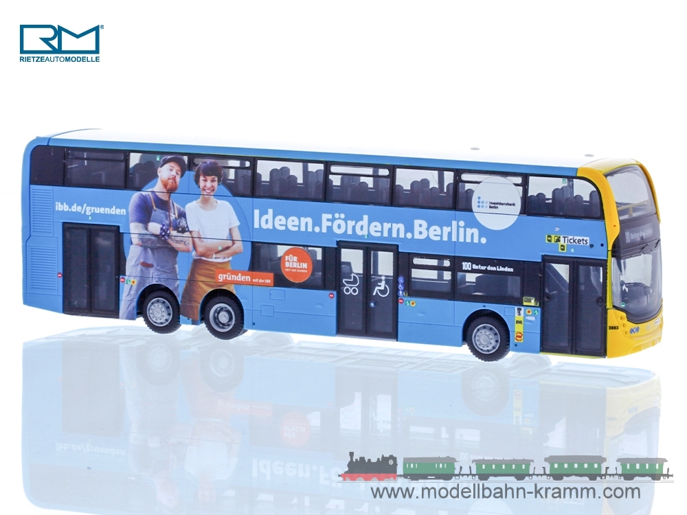 Rietze 78016, EAN 4037748780167: Enviro 500 BVG IBB Bank