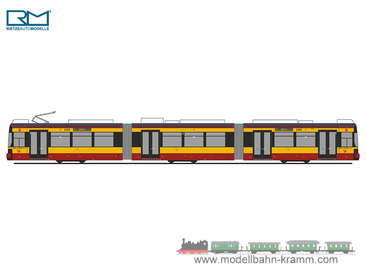 Rietze STRA01103, EAN 2000075657473: Adtranz GT6N MPK Lotz