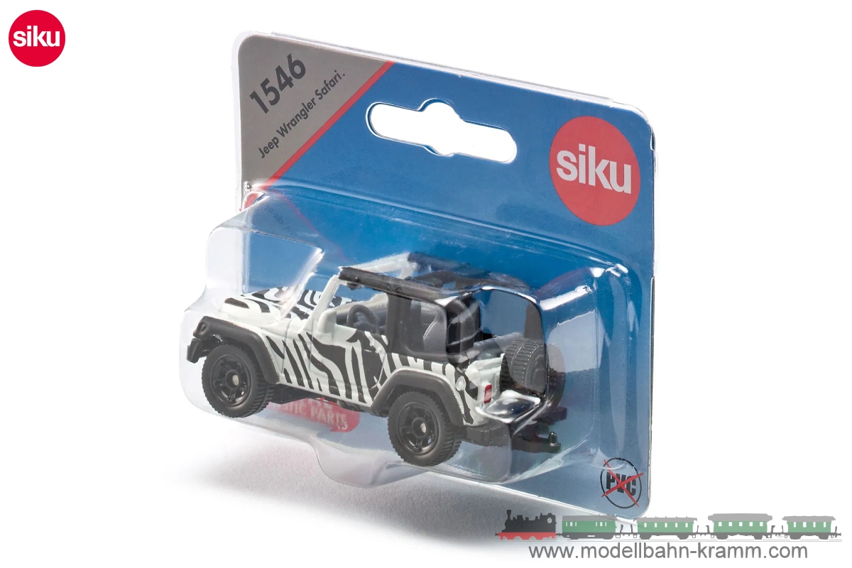 Siku 1546, EAN 4006874015467: Siku Super Jeep Wrangler Safari